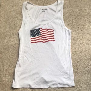 American Flag Tank Top